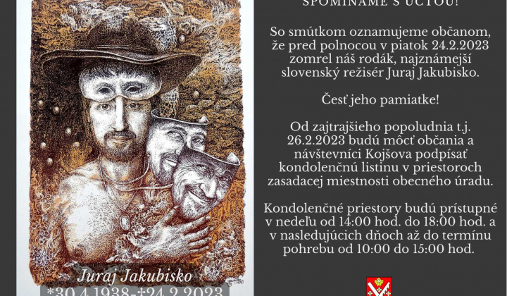 1. fotografia fotogalérie Osobnosti / Juraj Jakubisko ( *30. apríla 1938 Kojšov) - foto