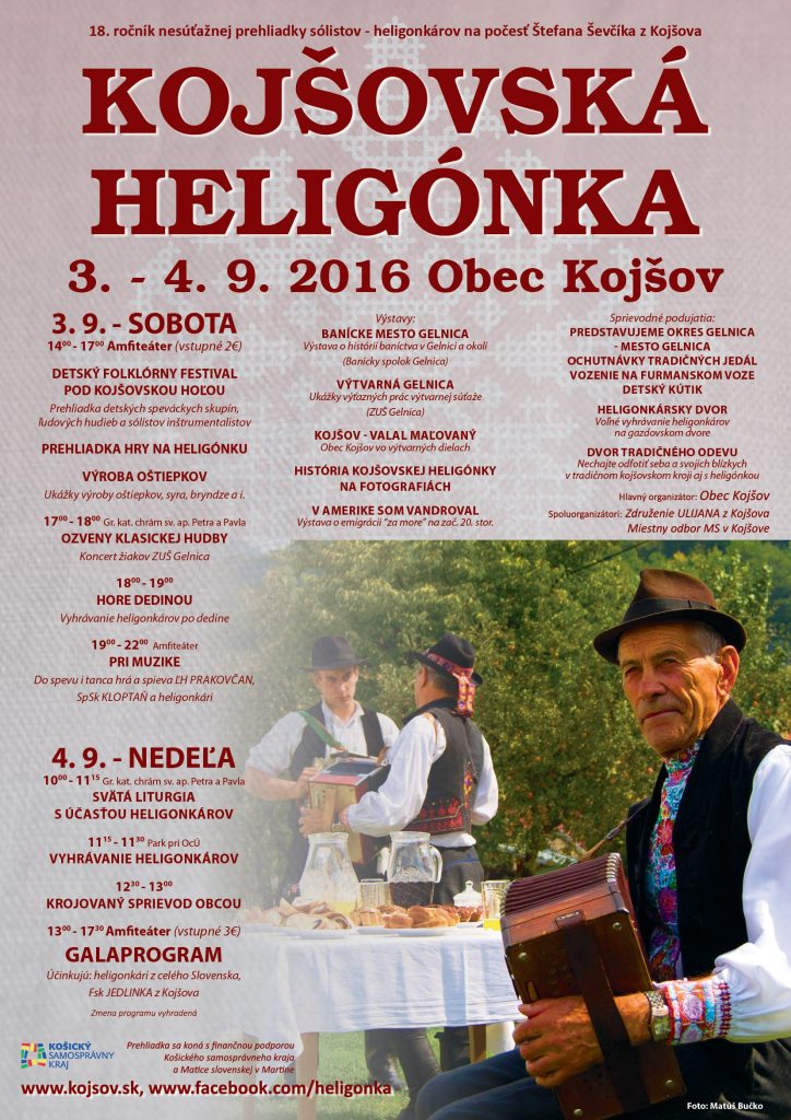 Kojšovská heligónka 2016